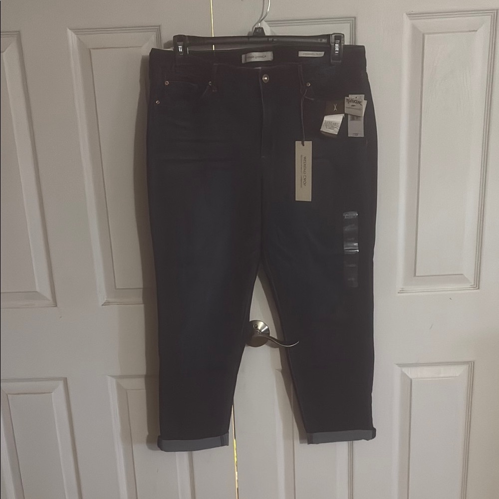 Vintage America Blue Capri Pants